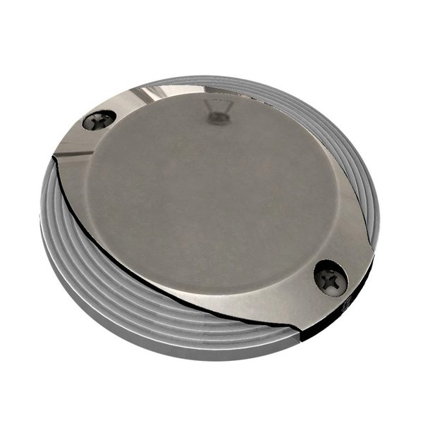 Lumitec Scallop Pathway Light - Warm White - Stainless Steel Housing 101629